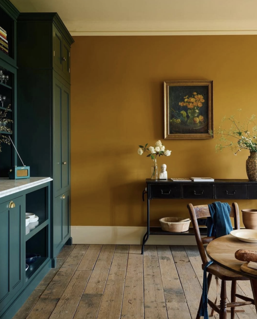 mustard paint colors